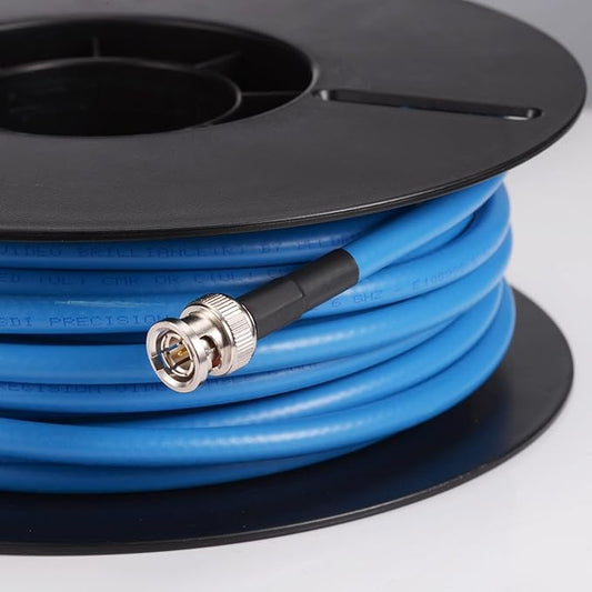Superbat SDI Cable 50ft BNC Cable 75 Ohm Belden 1694A 3G/6G/12G SDI Camera Wire by SUPERBAT