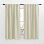 NICETOWN Blackout Window Curtains for Living Room - (Beige Color) 34x48 Inch, 2 Panels Set, Thermal Insulated Room Darkening Blackout Drapes/Draperies with Rod Pocket & Back Tab for Loft