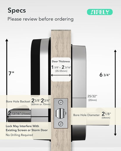 Built-in WiFi Smart Door Lock - Image 6