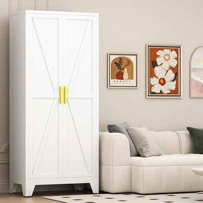 61" Tall Pantry Cabinet, Kitchen Pantry Storage Cabinets - Image 2
