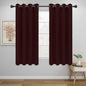 Easy-Going Blackout Curtains for Bedroom, Solid Thermal Insulated Grommet and by Easy-Going