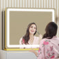 Makeup Vanity Mirror with USB Charging Port 19" L x 24" W LED Makeup Mirror by Gvnkvnlightupyourhome