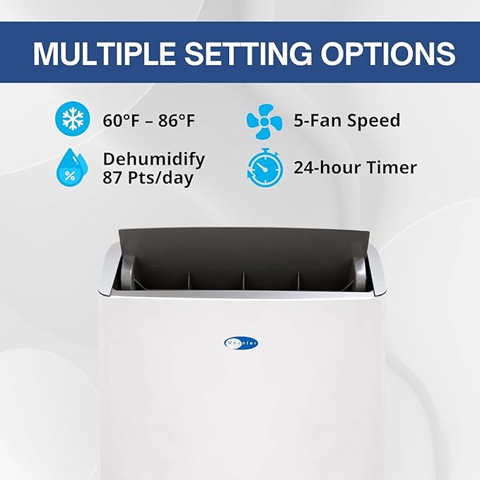 Whynter ARC-1230WN 14, 000 BTU NEX Inverter Dual Hose Cooling Portable Air - Image 6