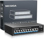8 Port PoE Switch with 8 Ports 100Mbps PoE+@120W + 2 * Gigabit Uplink Port by NICGIGA