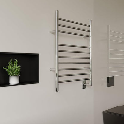 HEATGENE Towel Warmer Wall-Mounted Hardwired Heated Towel Rack Hot Towel Bar - Image 7