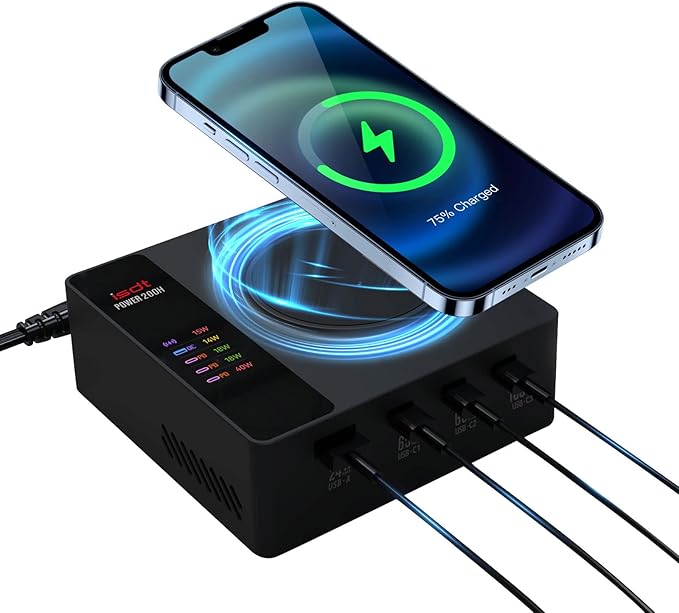 Power 200H 200W USB Charger Station by ISDTOfficial