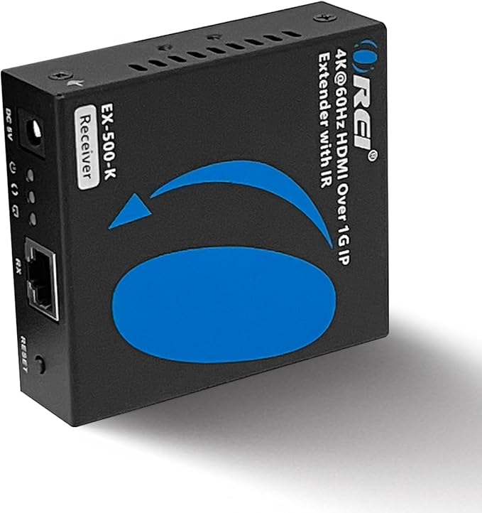 OREI Receiver only for EX-500-K 4K HDMI Extender Over IP CAT6 by One to Many by OREI