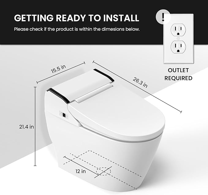 VOVO STYLEMENT TCB-8100N Smart Toilet - Image 6