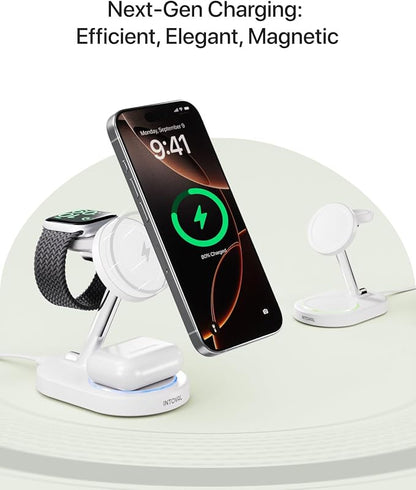 Intoval Fast Charging Station for Magsafe Apple Devices, Wireless Charger for - Image 2