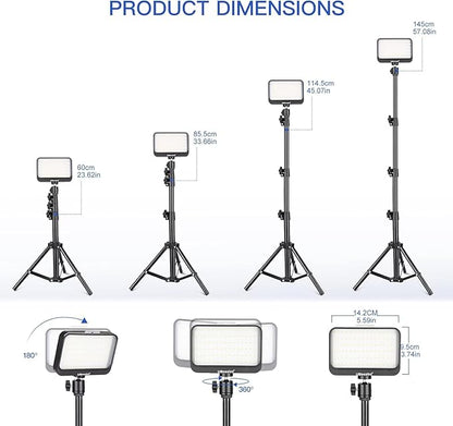 UBeesize LED Video Light Kit, for Zoom, Game Streaming - Image 6
