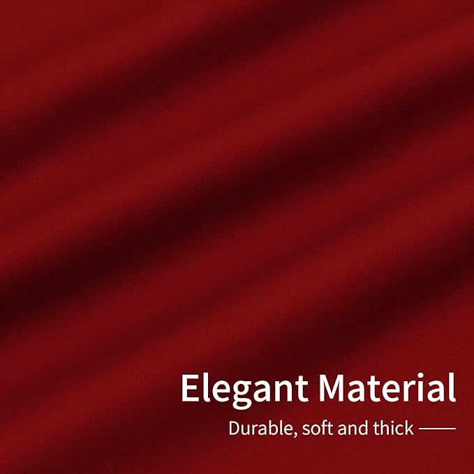 Easy-Going Blackout Curtains for Bedroom, Solid Thermal Insulated Grommet and - Image 6