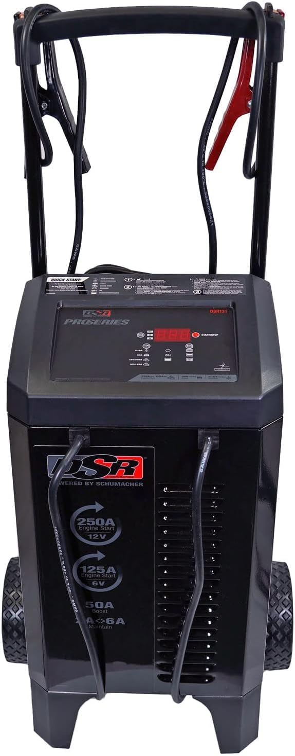 schumacher electric wheeled 6a car battery charger &, main product view