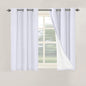 H.VERSAILTEX Primitive Linen Curtains 100% Blackout Curtain Drapes Burlap by HVERSAILTEX