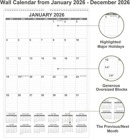 2026 Wall Calendar - Image 2