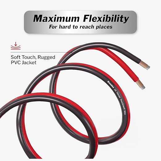 InstallGear 14 Gauge Speaker Wire - 30 Ft Copper Clad Aluminum Speaker Cable - - Image 5
