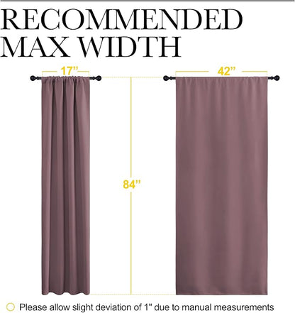 NICETOWN Blackout Curtains for Living Curtains, Window Treatment Thermal - Image 7