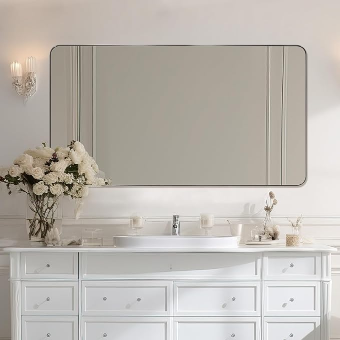 ANDY STAR Brushed Nickel Mirrors - Image 2