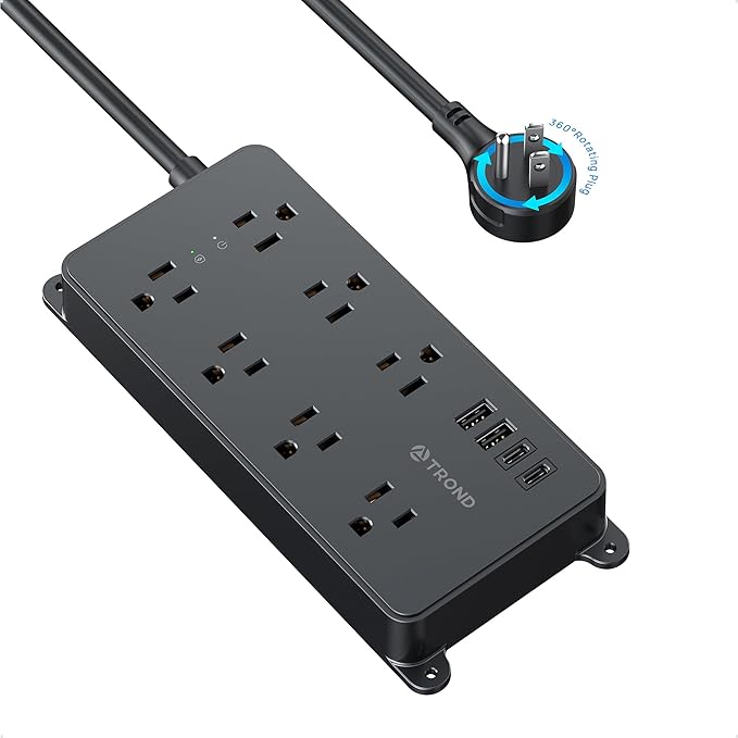 TROND Power Strip Surge Protector by TRONDOfficial
