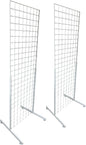 Only Hangers Heavy Duty 2' x 5.5' Gridwall Art Display Panel by Only+Hangers