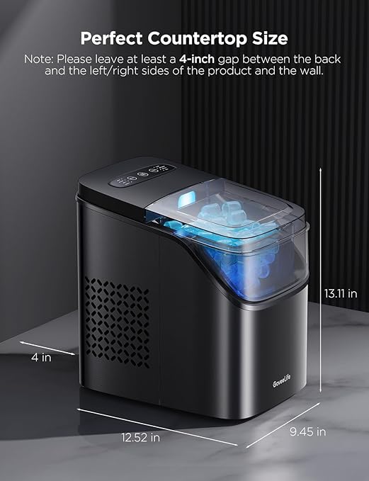 GoveeLife Smart Ice Maker Countertop, Portable Ice Machine - Image 5