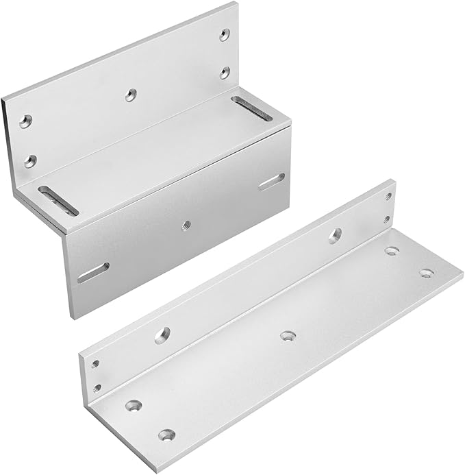 Z and L Bracket for 500KG 1200LBS Holding Force Electric Magnetic Lock Single by NCLTHS