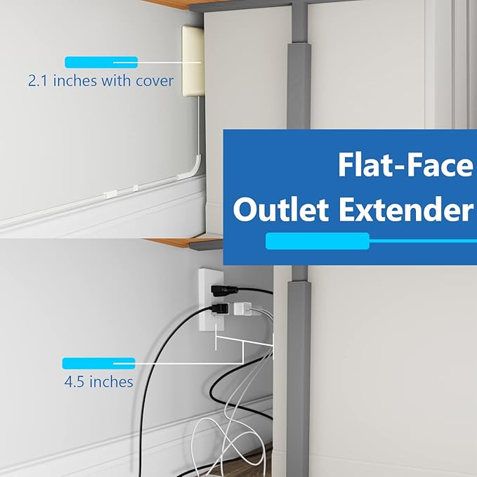 LIDER Flat-Face Outlet Extender - Image 3