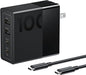 Lenovo 100W USB C Charger, 4-Port Multi-Device Fast Charging, by LENOVO