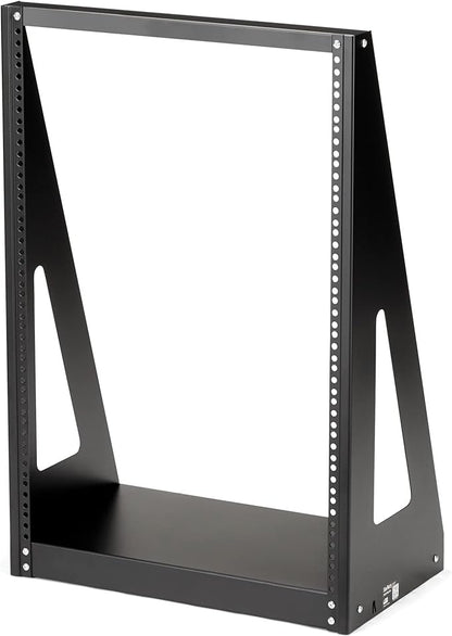 StarTech.com 2-Post 16U Heavy-Duty Desktop Server Rack, Small Open Frame 19in - Image 7