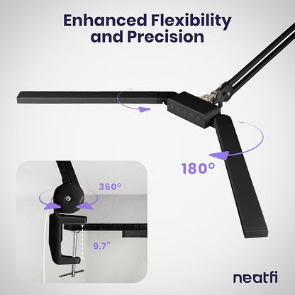 Neatfi LED Desk Lamp, Dimmable Desk Light - Image 3