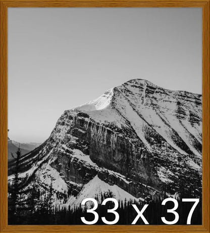 Frame It Easy 33 x 37 Hazel Wood Frame by FrameItEasy