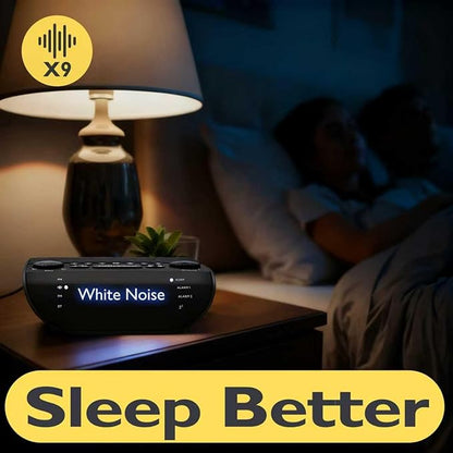 MangoKit FM Radio with Bluetooth 5.3, Dual Alarm Clock - Image 4
