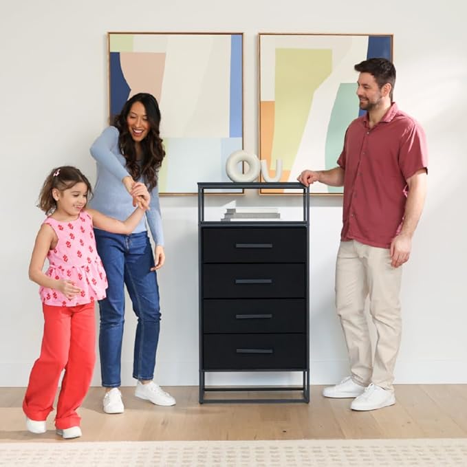 tinge Zana Premium Fabric Dresser - Image 4