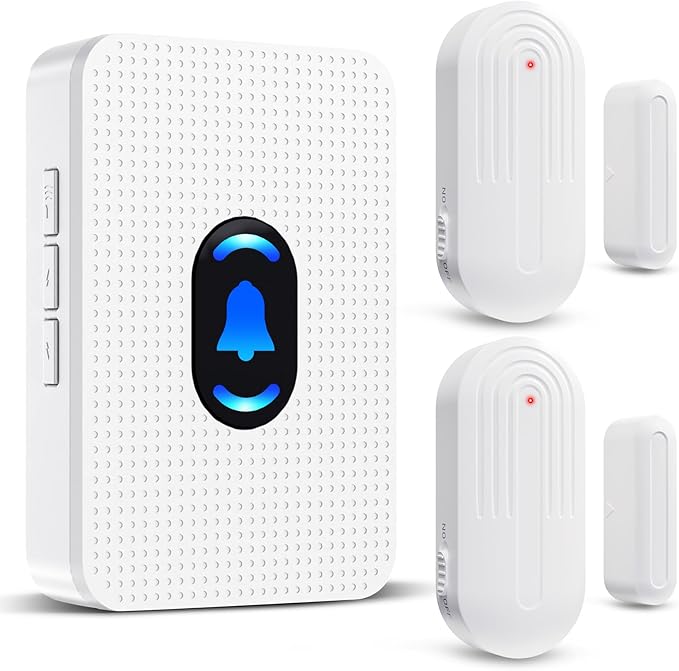 Daytech Wireless Door Chime Alarm System - 800ft Range by DAYTECH