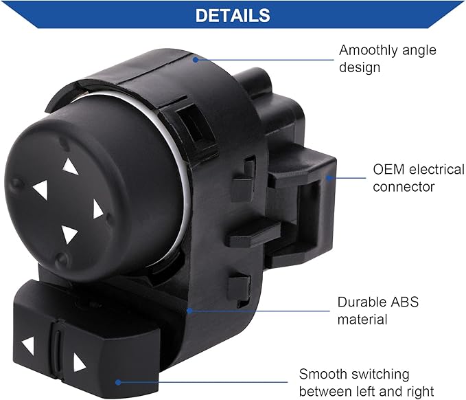 Obaee Power Window Control Switch Button & Front Driver Side Door Lock & Mirror - Image 5