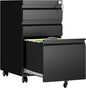 3 Drawer Mobile File Cabinet by AFAIF