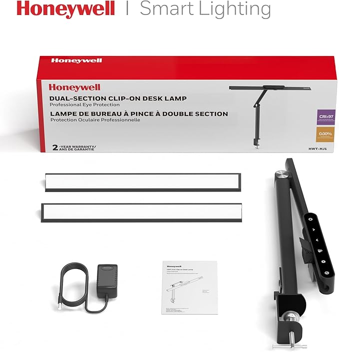 Honeywell LED Desk Lamp with Clamp - Image 9