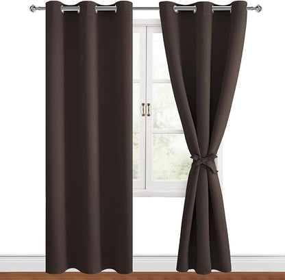 Hiasan Blackout Curtains for Bedroom and Living Room, Thermal Insulated by Hiasan