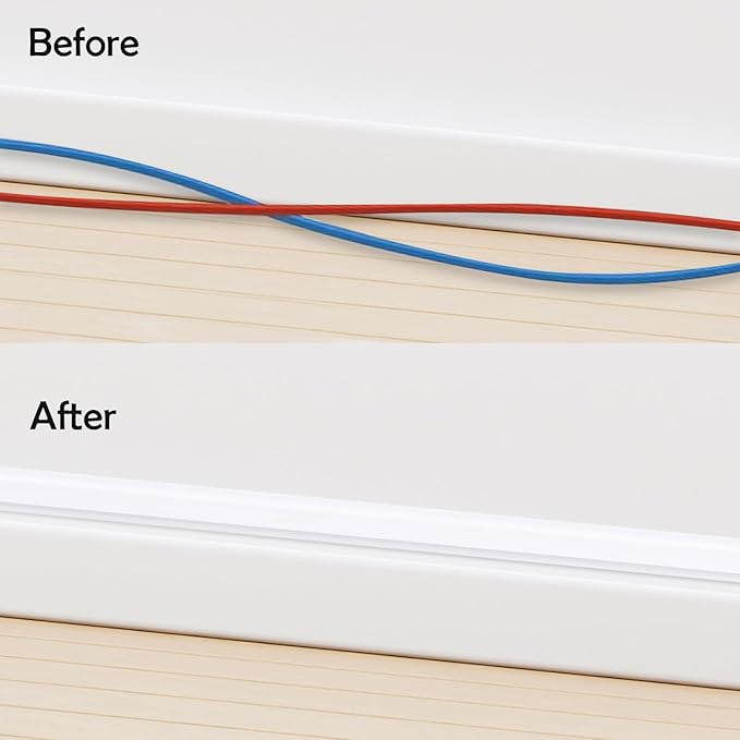 Rubber Bond TV Cord Hider Cable Protector - Image 5