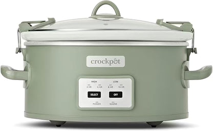 Crock-Pot Locking Lid 6qt Cook and Carry Programmable Slow Cooker Moonshine by Crock-PotBrand