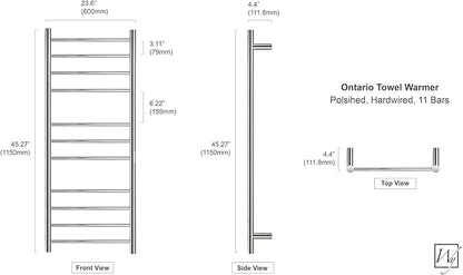 WarmlyYours Heated Towel Rack - Image 8
