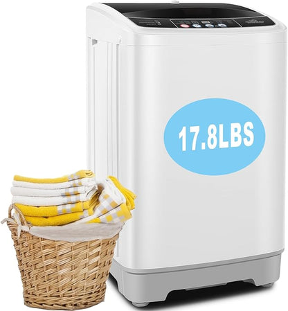 17.8Lbs Portable Washing Machine Nictemaw Portable Washer, 2.3 Cu.ft Washer and by Nictemaw