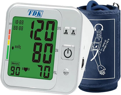Blood Pressure Monitors for Home USE; Voice Volume Control Bilingual; Talking by FDK