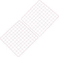 PATIKIL 20"x20" Wire Grid Panel, 2 Pack Board Photo Pictures Memo Display Grid by PATIKIL