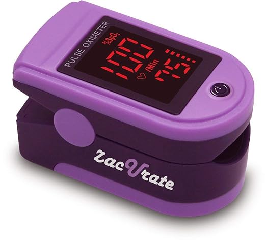 Zacurate Pro Series 500DL Fingertip Pulse Oximeter Blood Oxygen Saturation by Zacurate