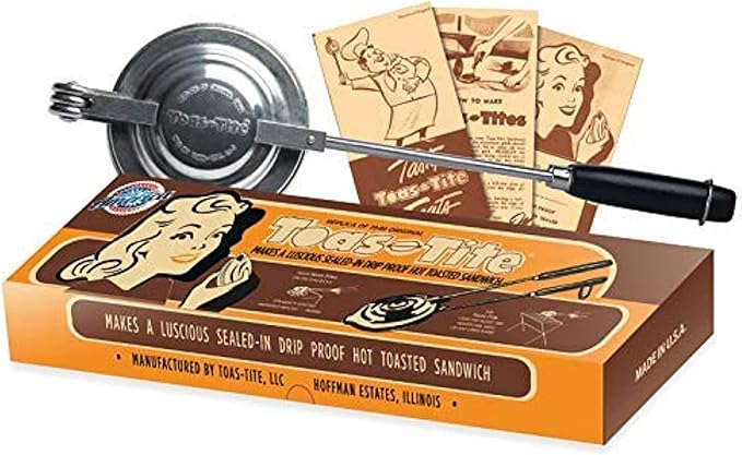 Handheld Sandwich Maker, Classic Sandwich Grill & Panini Press, Cast Aluminum - Image 4