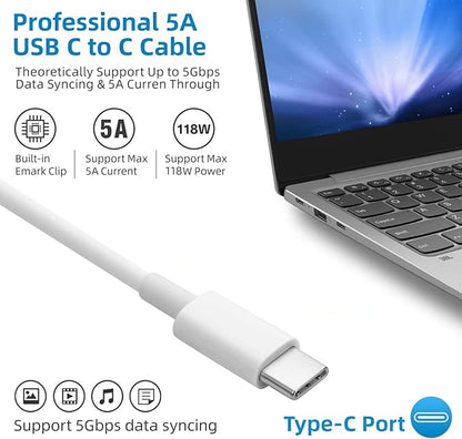 Furgor Mac Book Pro Charger - 118W USB C Charger Fast Charger Compatible - Image 6