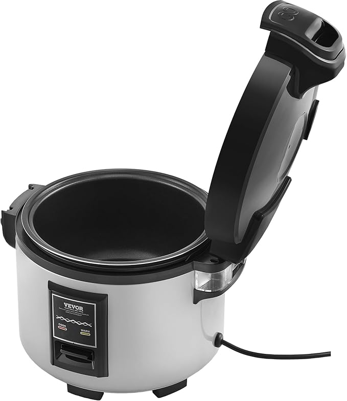 VEVOR Commercial Rice Cooker, 60-Cup Rice Cooker, 13.74 Qt / 13 Liter Large - Image 9