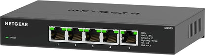 NETGEAR 5-Port Multi-Gigabit Ethernet Unmanaged Essentials Network Switch - by NETGEAR