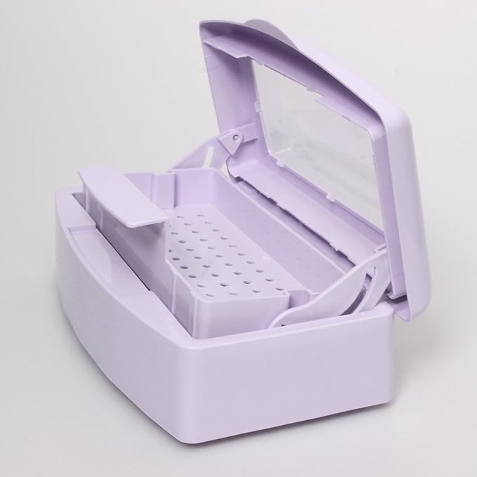 Nail Tool Sterilizer Box, Plastic Sterilization Tray - Image 4
