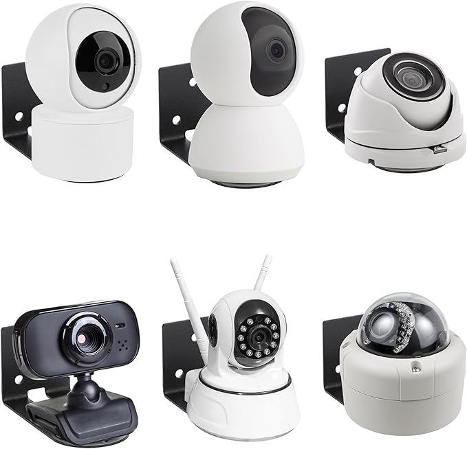 Sumnacon 3PCS Wall Mount Camera Shelf- Metal Small Wall Shelf - Image 6